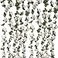 WEISPARK Fake Flowers 4pcs 328 FT Artificial Rose Vine Flower Plants Hanging Rose Ivy for Home Hotel Office Wedding Party Garden Craft Art Dcor White