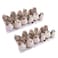 Warmtree 24 Pcs Artificial Simulation Birds Feather Mini Bird Decorative Fake Birds for Christmas Tree Craft Home Ornaments Garden Wedding Decoration Set B