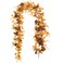 Artiflr 2 Pack Fall Maple Leaf Vine Clearance 65 FtPiece Hanging Vine Garland Artificial Autumn Foliage Thanksgiving Decor for Home Wedding Fireplace Party