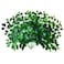 FUNORNAM 24Pcs Artificial Ficus Leaves Faux Tree Branches Greenery Plant Spray for Wedding Arch DIY Wreath Home Decor Green