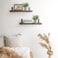 Mkono 2 Packs Small Fake Plants in Farmhouse Galvanized Pots Table Centerpiece Mini Faux Eucalyptus Potted Artificial Plants for Bathroom Shelf Room Rustic Home Decor