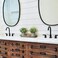 Mkono 2 Packs Small Fake Plants in Farmhouse Galvanized Pots Table Centerpiece Mini Faux Eucalyptus Potted Artificial Plants for Bathroom Shelf Room Rustic Home Decor