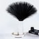 MUUNC Black Pampas Grass Decor 30 Pcs 217 Inch Faux Pampas Grass Bulk Artificial Dried Flowers Small Vase Filler Pompas Grass