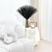 MUUNC Black Pampas Grass Decor 30 Pcs 217 Inch Faux Pampas Grass Bulk Artificial Dried Flowers Small Vase Filler Pompas Grass