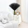 MUUNC Black Pampas Grass Decor 30 Pcs 217 Inch Faux Pampas Grass Bulk Artificial Dried Flowers Small Vase Filler Pompas Grass