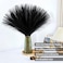 MUUNC Black Pampas Grass Decor 30 Pcs 217 Inch Faux Pampas Grass Bulk Artificial Dried Flowers Small Vase Filler Pompas Grass