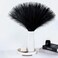 MUUNC Black Pampas Grass Decor 30 Pcs 217 Inch Faux Pampas Grass Bulk Artificial Dried Flowers Small Vase Filler Pompas Grass