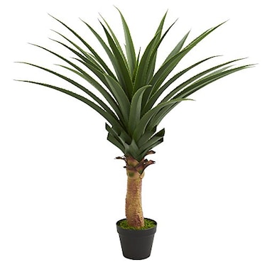 Nearly Natural 35 Agave Artificial Plant Green