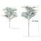 SHACOS Artificial Flocked Lambs Ear Stem 12 Pieces Lambs Ear Branch Foliage Pick Greenery Leaf Flower Spray for Home Wedding DIY Floral Arrangement