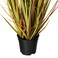 Vickerman Everyday 24 Artificial Mixed Brown Grass with Black Plastic Pot Faux Grass Plant Decor Home Or Office Indoor Greenery Accent Faux Grass for Indoor