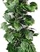 Meiliy 8 Ft 5pcs Artificial Greenery Ivy Vine Plants Foliage Grape Leaves Vine Simulation Flowers Vine Garland for Home Room Garden Wedding Outside Decoration