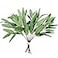 GREENTIME 8 Pack Faux Eucalyptus Stems with Seeds 13 Inches Artificial Seeded Leaves Branches Greenery Stems for Bridal Wedding Bouquet Vase Table Centerpiece Decor