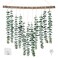 Sggvecsy 177Eucalyptus Wall Hanging Artificial Eucalyptus Plant Fake Greenery Vine Boho Wall Decor for Apartment Bathroom Bedroom Kitchen Farmhouse Home Living Room Office Decorations