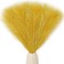 Mandy's Mandys Gold Silk Pampas Grass Bouquet 20 Stems 177in Fluffy Artificial Pampas with Bendable Stems for Valentines Day and Easter Decorations Wedding Centerpiece Home Boho Dcor