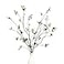 grtefhu 3Pcs 388 Faux Greenery Plant Stems and Branches for Tall VaseArtificial Tree Branches and Twigs for Decoration Green Leaves Brown Stem