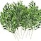 WEISPARK Artificial Italian Ruscus Greenery Stems 16pcs Faux Green Leaf Garland Branches Hanging Greenery Spray for Wedding BouquetArchTable Centerpieces and Home Decor