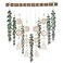 Sggvecsy 21 Eucalyptus Wall Hanging Decor Artificial Eucalyptus Plant Fake Greenery Leaves Boho Wall Decor with Wooden Stick for Bathroom Bedroom Kitchen Rustic Farmhouse Home Living Room Decoration