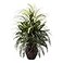 Nearly Natural 6727 3ft Mixed Greens Cattails with Planter 26 x 26 x 36 inches Green
