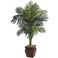 Nearly Natural 45ft Golden Cane Palm with Decorative Container
