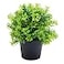 OFFIDIX Artificial Plastic Plants with Pots Fake Plastic Eucalyptus Plants for Home Office Decoration Small Faux Plastic Plants for Indoor Decor
