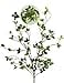 HWL Artificial Plant 433 Inch Green Branches Leaf Shop Garden Office Home Decoration 6 pcs