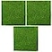 AUEAR Artificial Garden Grass LifeLike Lawns Squares Fake Fairy Mats Turf Patch Ornament Decoration 3 Pack 12x12