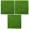AUEAR Artificial Garden Grass LifeLike Lawns Squares Fake Fairy Mats Turf Patch Ornament Decoration 3 Pack 12x12