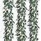 Apeair 3Pcs Fake Eucalyptus Vines 65FT Silk Ivy Garland Odorless Lush Green Leaves Artificial Hanging Plants Boho Forest Greenery Decor for Home Classroom WallParty Wedding Decoration