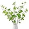 Heleze Artificial Greenery Stems Faux Branches with Leaves for Vase Fake Plants for Home Decor Indoor 263 Inch 3 PCS