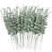 CEWOR 80pcs Artificial Eucalyptus Stems Fake Eucalyptus Leaves Stems Real Touch Leaf Branches for Flower Bouquet Wedding Easter Centerpiece Spring Home Office Decor