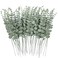 CEWOR 80pcs Artificial Eucalyptus Stems Fake Eucalyptus Leaves Stems Real Touch Leaf Branches for Flower Bouquet Wedding Easter Centerpiece Spring Home Office Decor