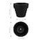 Yishang 19 Inch Tiny Black Terracotta Pots Pack of 72Small Mini White Clay Pots with Drainage Holes Flower Nursery Terra Cotta Planter for Tiny CactusHerbSucculent PlantsCrafts