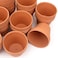 CFKJ 26 Pack 4 Planter Nursery Pots Terracotta Pot Clay Pots Clay Ceramic Pottery Cactus Flower Pots Succulent Nursery Pots Garden Terra Cotta Pots with Drainage Hole 26