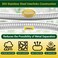 360 GADGET Garden Hose Water Hose 75 FT with Swivel Handle 8 Function Nozzle Flexible Heavy Duty No Kink Lightweight Metal Hose for Outdoor Yard 304 Stainless Steel