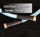 Atlantic Female to Female Heavy Duty Garden hose 2 ft x 58 Inch Blue Color Short Leader Water Hose 2 Feet