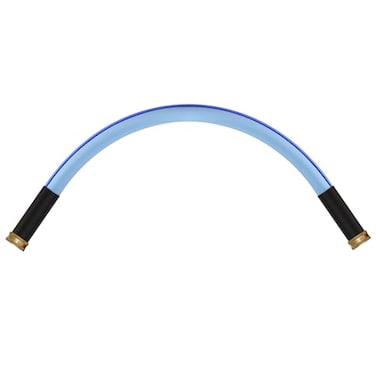 Atlantic Female to Female Heavy Duty Garden hose 2 ft x 58 Inch Blue Color Short Leader Water Hose 2 Feet