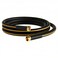 Atlantic Heavy Duty Garden Hose 10 ft x 58 Inch Black Color Short Connection Leader Hose with Solid Brass Connectors 10 Feet