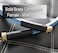 Atlantic Heavy Duty Garden Hose 12 ft x 58 Inch Blue Color Short Connection Leader Hose with MaleFemale Connectors 12 Feet