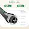 GreatBuddy Garden Hose 50 ft 58 Flexible Rubber Water Hose Heavy Duty Lightweight Hose Burst 600 PSI with Solid Brass Male to Female Fittings Leakproof Hose for Backyard Garden