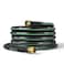 GreatBuddy Garden Hose 50 ft 58 Flexible Rubber Water Hose Heavy Duty Lightweight Hose Burst 600 PSI with Solid Brass Male to Female Fittings Leakproof Hose for Backyard Garden