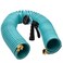AUTOMAN Recoil Garden Water Hose 50 ft EVA Curly Water Hose with Brass ConnectorsGarden Hose CoilIncludes 7Pattern Function SprayerRetractableCorrosion Resistant Garden Coil Hose