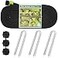 KOBAZ Flat Soaker Hoses 50 ft Save 70 Water Leakproof Design Double Layer Drip Sprinkler Hose for Garden Bed