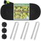 KOBAZ Flat Soaker Hoses 50 ft Save 70 Water Leakproof Design Double Layer Drip Sprinkler Hose for Garden Bed