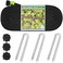 KOBAZ Flat Soaker Hoses 50 ft Save 70 Water Leakproof Design Double Layer Drip Sprinkler Hose for Garden Bed
