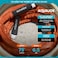 Aqua Joe AJFJH7534CTR FIBERJACKET Garden Hose NonExpanding and KinkResistant 650 PSI Burst Rating 75 Feet Long Orange