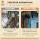 SAP HAPPY Maple Syrup Sap Collection Tubing 50 Feet 516 FoodGrade UVBlocking Maple Tapping Line KinkResistant FreezeFlexible Sap Tubing for Backyard Sugaring