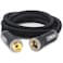 Relxitl Garden Hose Flexible Water Hose Ultra Lightweight NonExpanding hose Leak proof Pressure Resistant for Yard Outdoor Black 5FT