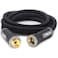 Relxitl Garden Hose Flexible Water Hose Ultra Lightweight NonExpanding hose Leak proof Pressure Resistant for Yard Outdoor Black 5FT