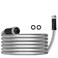 Sutekus Stainless Steel Metal Garden Hose 15FT Flexible and KinkFree Water Hose for Outdoor Use No Sprayer