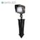 GKOLED Outdoor Angled Floodlight Aluminum Glare Shield for LED Landscape Light